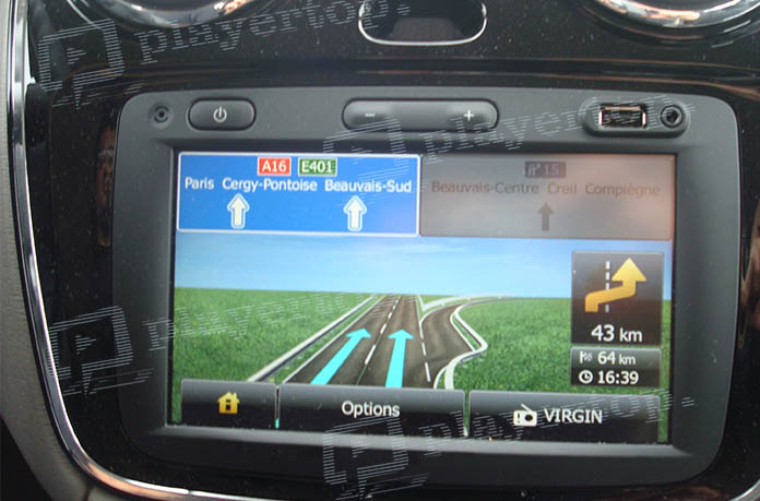 Autoradio Mise à jour GPS